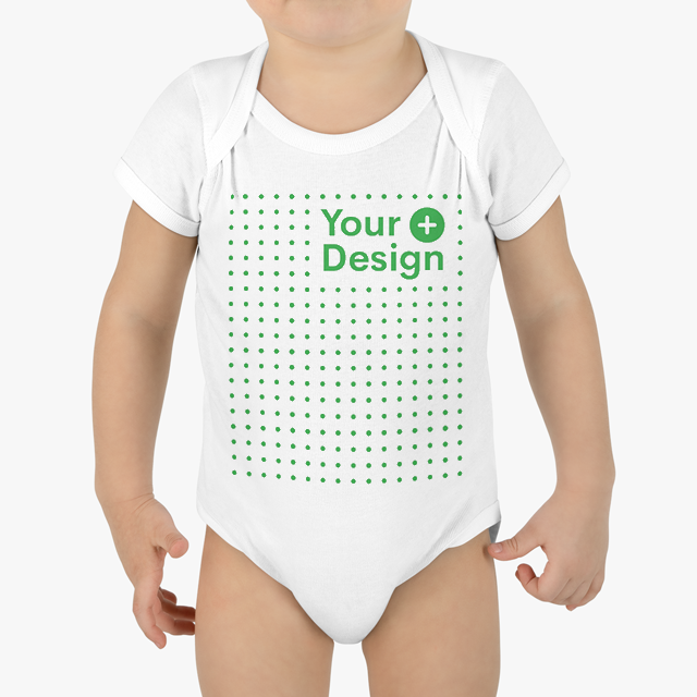 Infant Baby Rib Bodysuit 4400